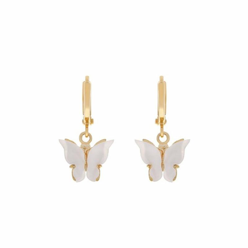 Butterfly Earrings - Pearl