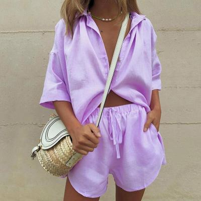 Purple Two Piece - Boyfriend