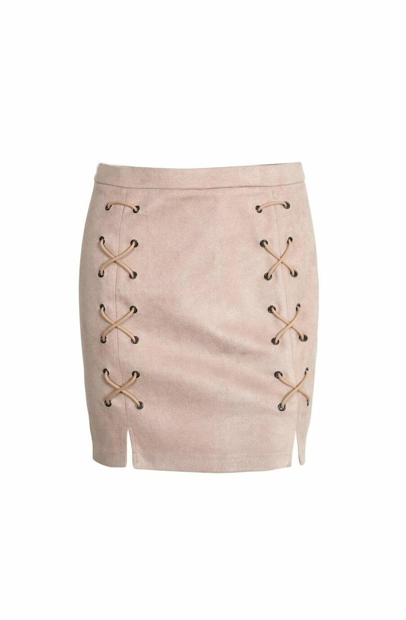 Lace Up Skirt